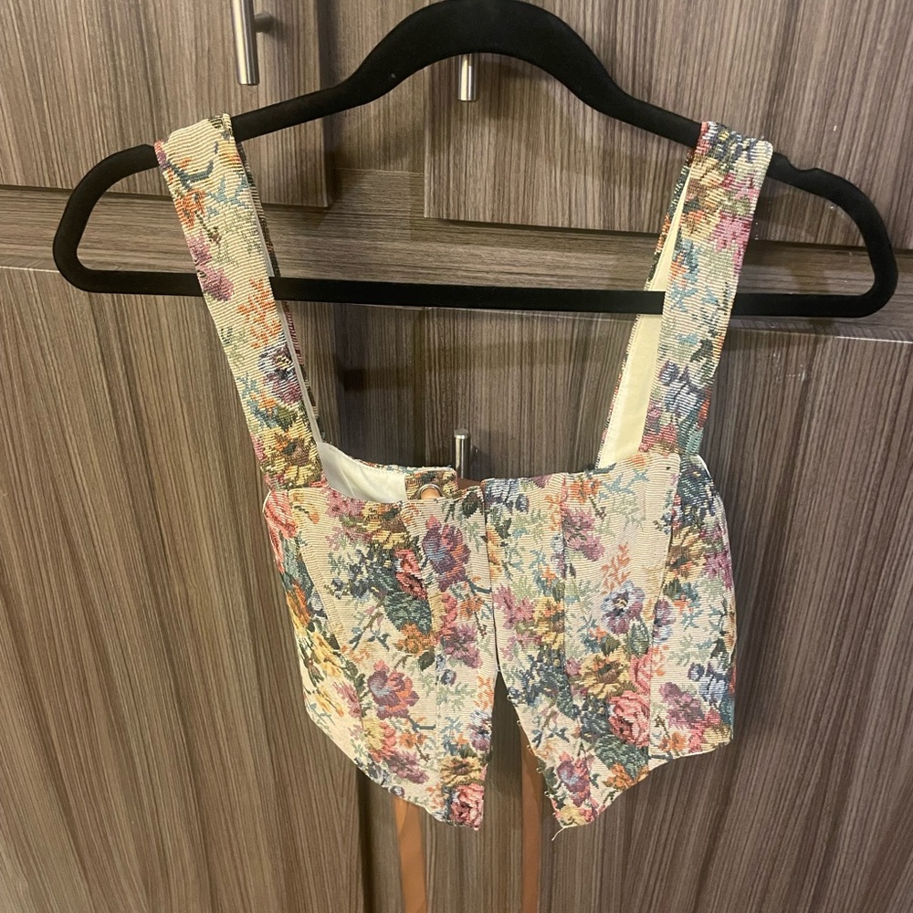 Crop top corset